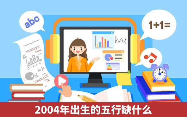 2004年出生的五行缺什么