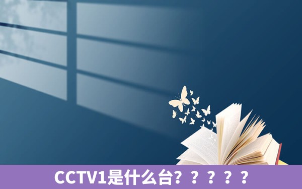 CCTV1是什么台？？？？？