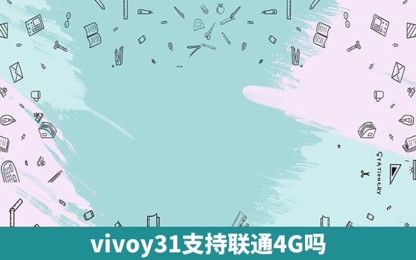 vivoy31支持联通4G吗