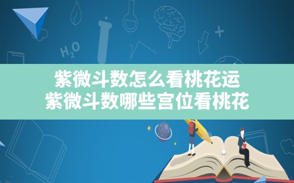 紫微斗数怎么看桃花运,紫微斗数哪些宫位看桃花 - 一测网