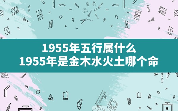 1955年五行属什么,1955年是金木水火土哪个命 - 一测网