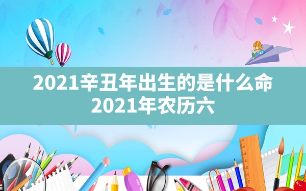 2021辛丑年出生的是什么命_2021年农历六月二十二出生的男孩 - 一测网