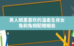 男人眼里喜欢的温柔生肖女,兔和兔相配婚姻会幸福吗适合做夫妻吗