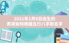 2021年1月9日出生的男孩如何根据五行八字取名字？