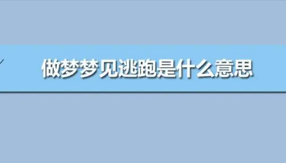 梦见被人追是什么意思(梦到自己不停逃跑躲藏周公解梦)